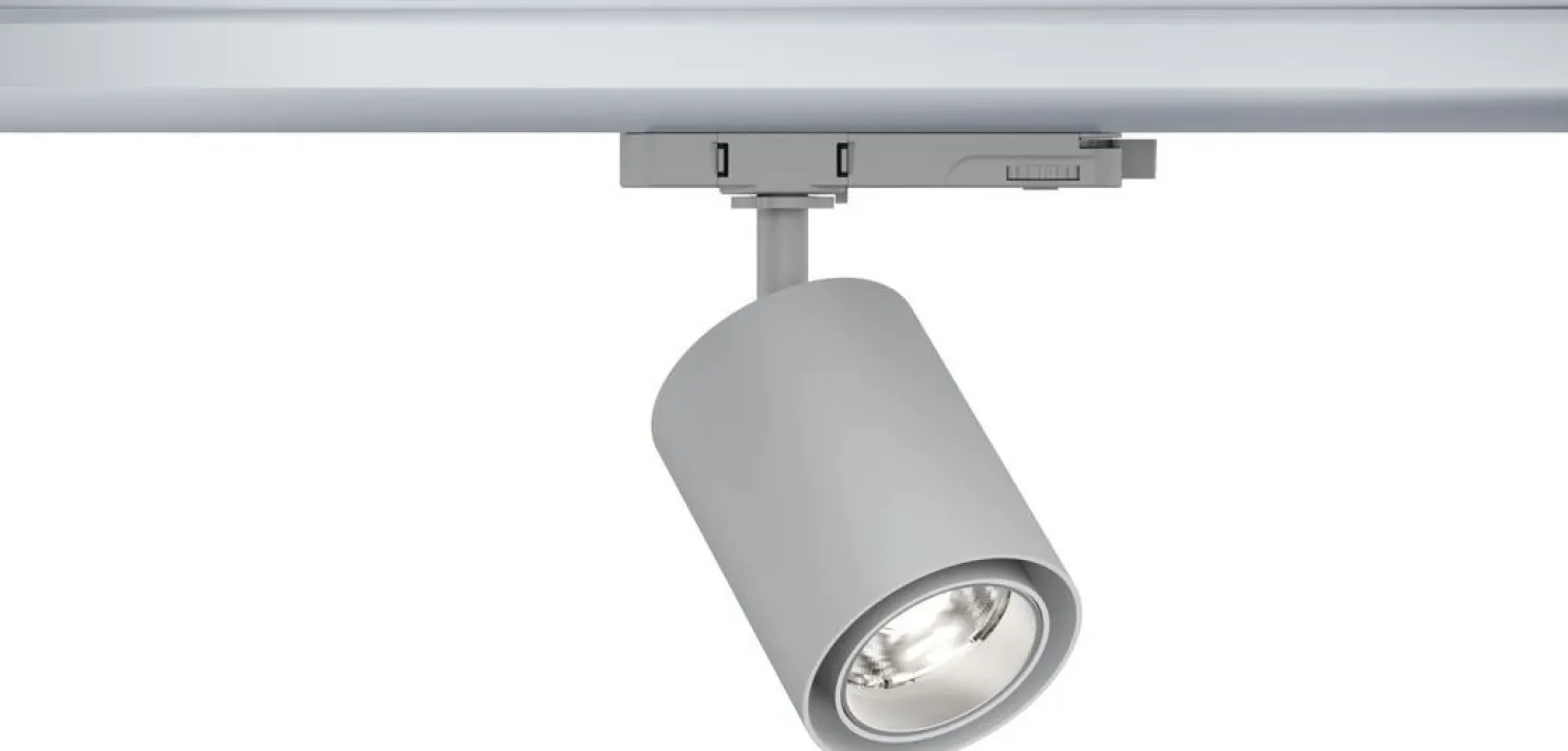 LED-spottivalaisin kiskoon Paulmann ProRail3 Kratos, 50°, 2000lm, 18.5W, eri vaihtoehtoja