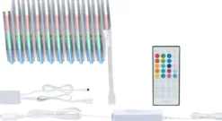 LED-valonauhasetti Paulmann MaxLED 500, COB, 530lm/m, RGBW+, eri kokoja