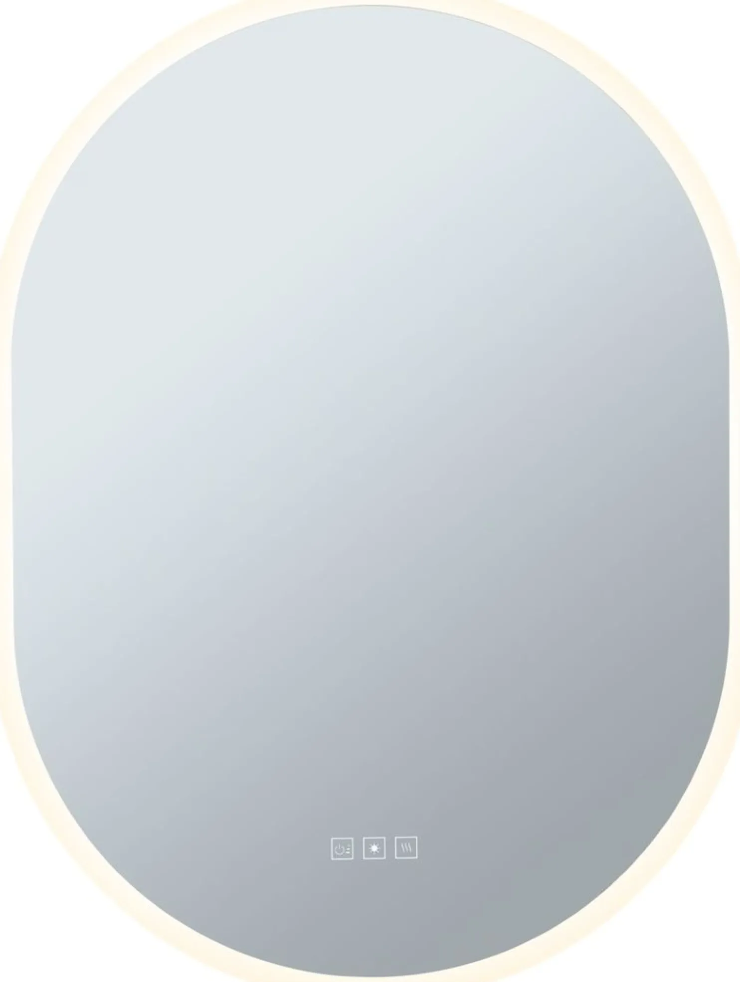 LED-valopeili lämmityksellä Paulmann Mirra, IP44, 1400lm, 22W, säädettävä värilämpötila, himmennettävä, valkoinen