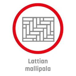 Lektar laminaatin vinyylin ja tekstiililaatan mallipala