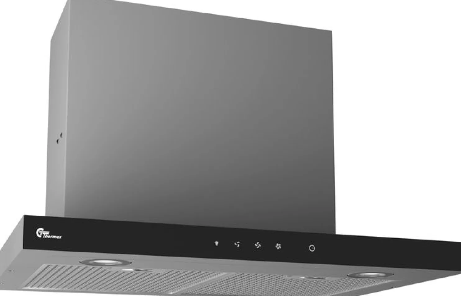 Liesituuletin Thermex Super Silent GT Smart Home 600 mm sisäinen moottori musta/rst