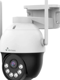 Lisävalvontakamera Celotron Nivian Professional PT-Dome, 3MP, sisä-ja ulkokäyttöön, sähköisesti etänä käänneltävä