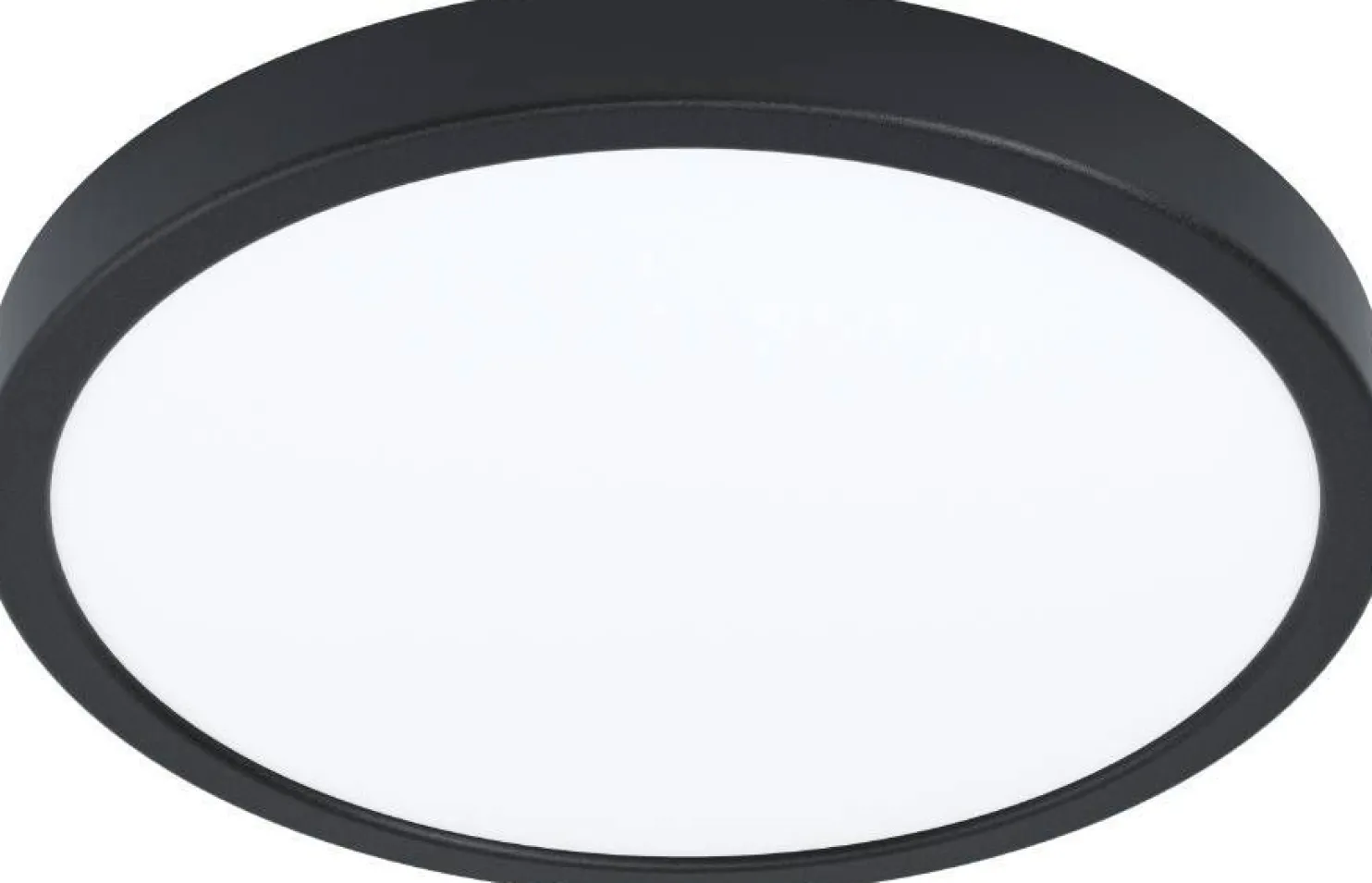 Älykatto-/seinävalaisin Eglo Argolis-Z, LED, Ø28.5cm, ulos, musta