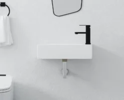 Malja-allas Bathlife Krut 500x250 mm valkoinen