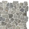 Marmorimosaiikki Qualitystone Mosaic Light Grey Interlock, verkolla, vapaa mitta