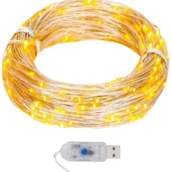Mikro LED-keijuvalonauha 40 m 400 LEDiä 8-toiminen eri värejä
