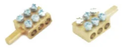 N-haaroitusliitin NIKALE 6-OS 33x16x8 mm (10 kpl)