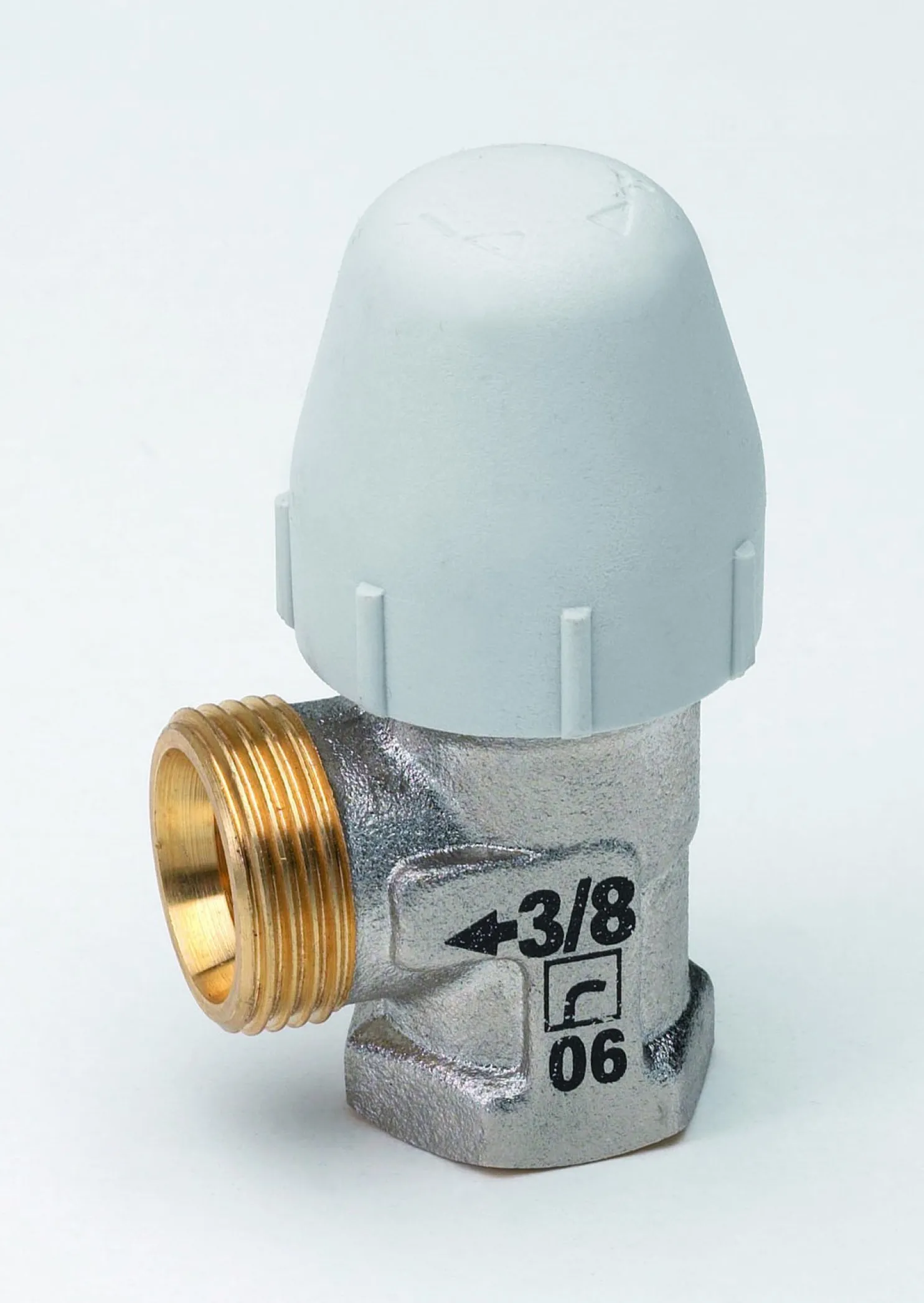 Patteriventtiili Oras Stabila 442215 DN15 pystykulma ilman liitintä