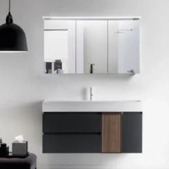 Peilikaappi LED-valaisimella Bathlife Glänsa 1200 valkoinen