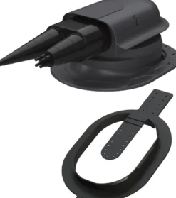 Peltikaton läpivienti Vilpe Solar Classic Click, eri värejä