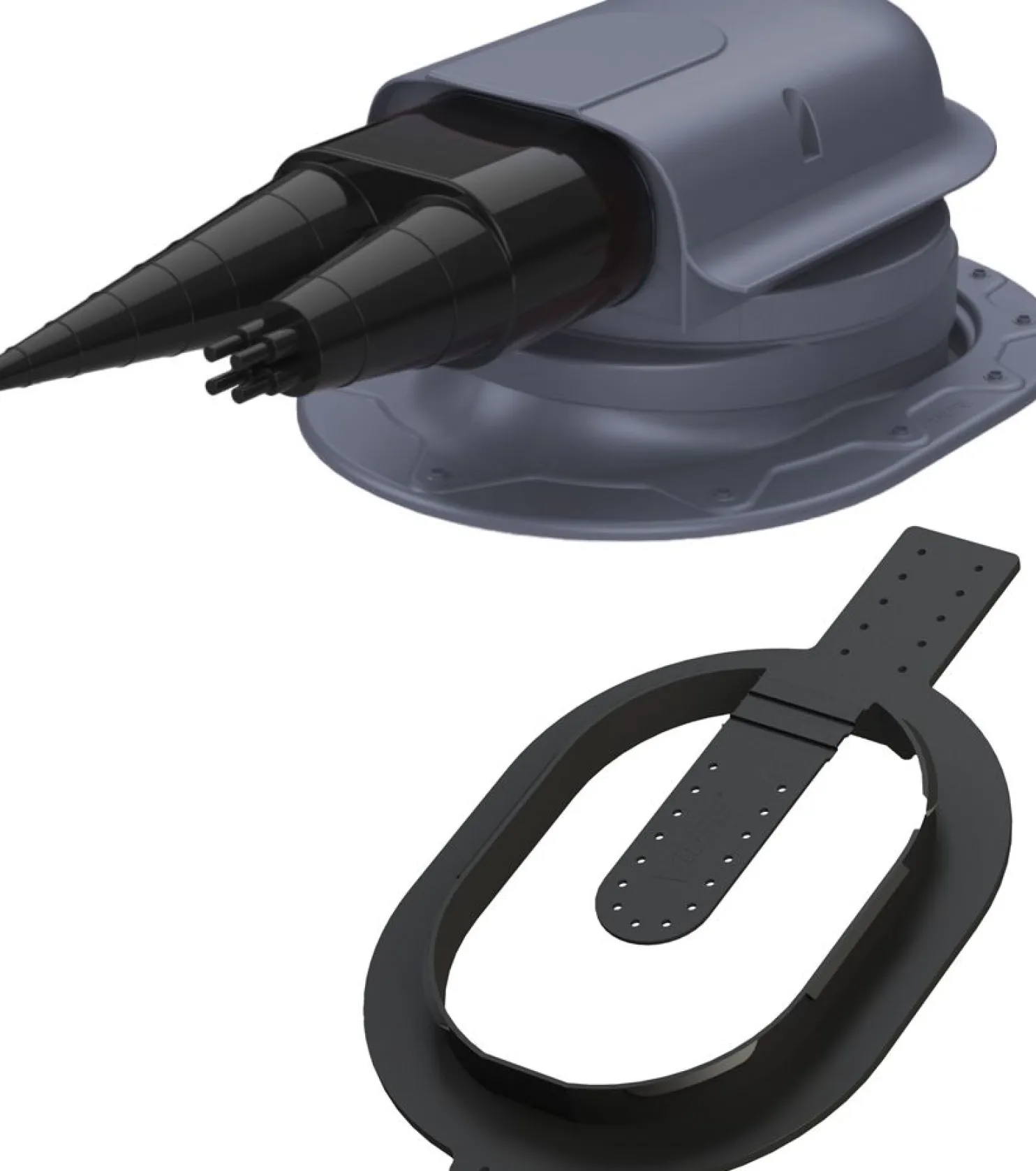 Peltikaton läpivienti Vilpe Solar Classic Click, eri värejä