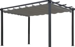 Pergola Landskap Skugga, musta, eri kokoja