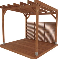 Pergola Miljöökoriste, ruskea, eri mittoja