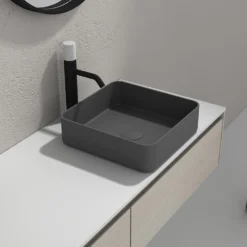 Pesuallas Bathlife Stark 380x380 mm mattaharmaa