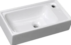 Pesuallas Interia Orion 50x25 cm, valkoinen