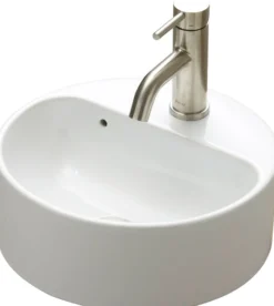 Pesuallas Lavabo Axa Rondo 1035, 350mm, valkoinen