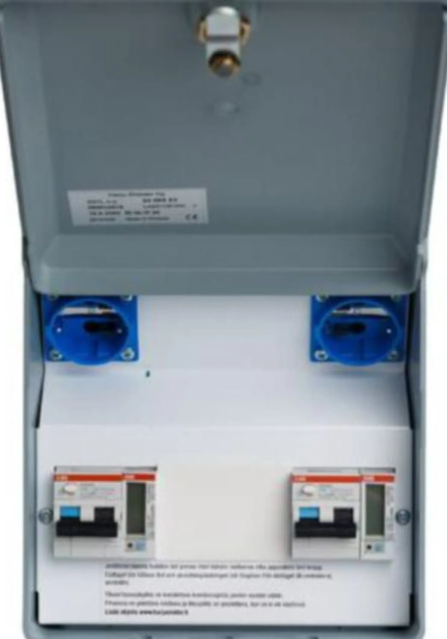 Pihakeskus / auton lämmitys- ja latausasema Harju Elekter 8MMO467S, 2x supersuko, 2x3.6kW(1x16A), hidaslataus