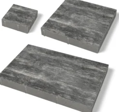 Pihakivi Benders City Stormix 60mm mustasekoitus
