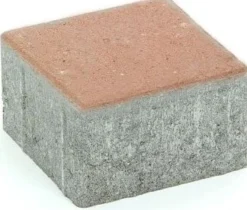 Pihakivi Rudus Kartanonoppa 80 138x138x80 mm sileä hiekanruskea