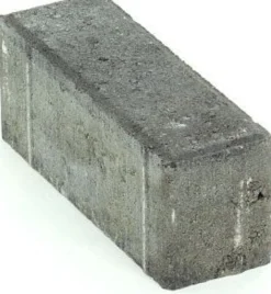Pihakivi Rudus Luostarikivi 80 208x68x80 mm sileä musta