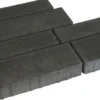 Pihakivisarja Rudus Piano-kivet 80 mm sileä musta