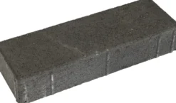 Päällystekivi Halkokivi 418x138x80 mm musta