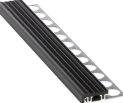 Porraslista Euroshrink alumiini+askelkumi 222a, 10mm x 2.5m, eri värejä
