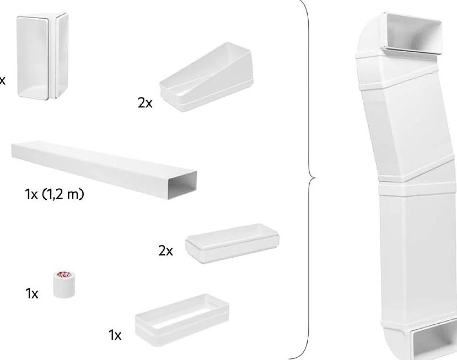 Puoliputkisarja induktiolieden liesituulettimelle Electrolux M2CKCF01