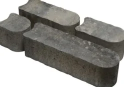 Reunakivi Rudus Laineri 140x140 mm sileä savu