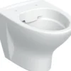 Seinä-WC-istuin IDO Glow Style Rimfree, huuhtelukaulukseton, 50,5 cm, valkoinen