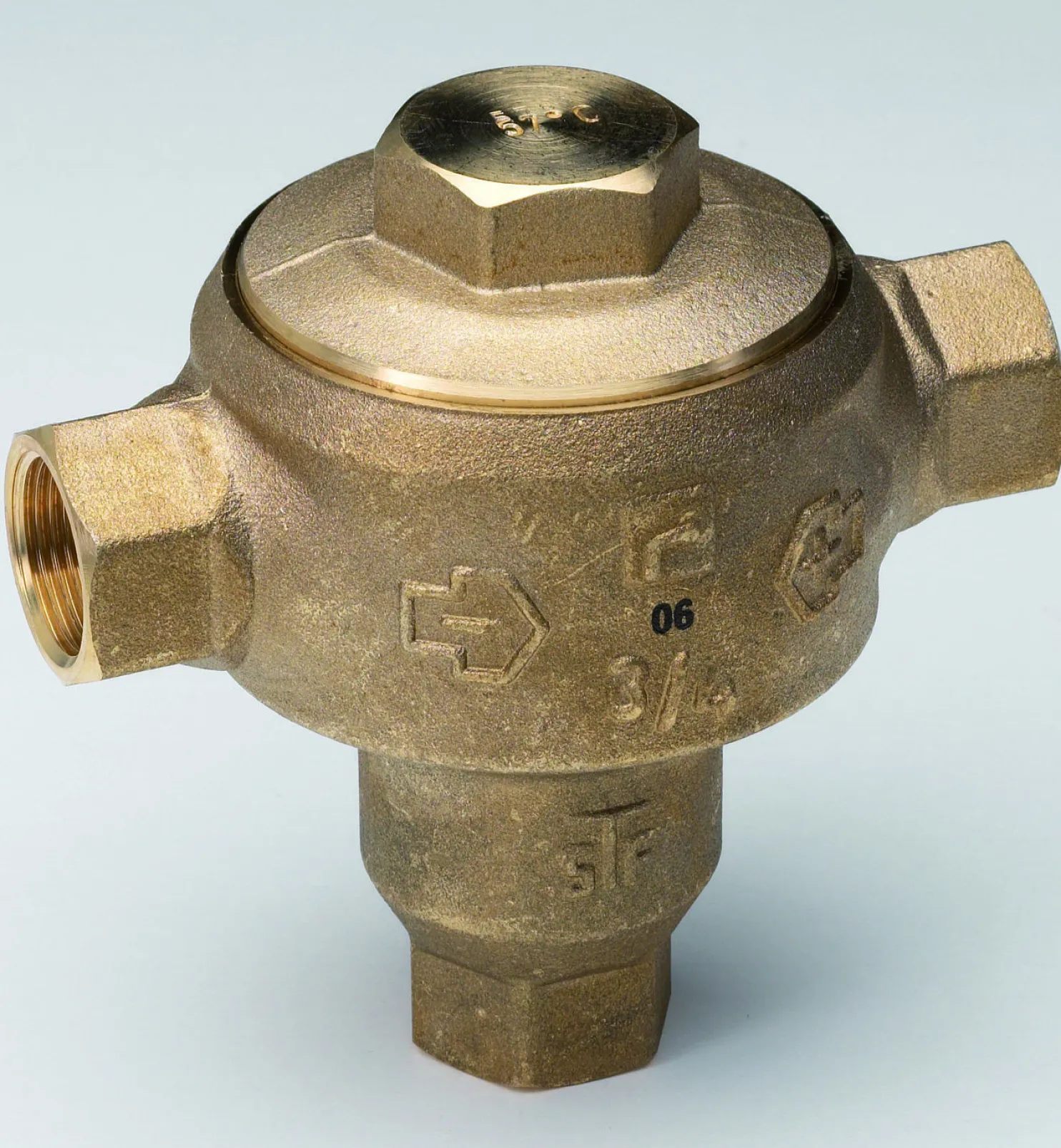 Sekoitusventtiili Oras 421020 DN20 57°C