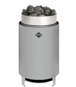 Sähkökiuas VETO SK7 6,6 kW 6-9 m³ erillinen ohjaus harmaa