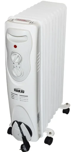 Sähköpatteri Harju, 1200/2000W, 64x45.5cm, öljytäytteinen