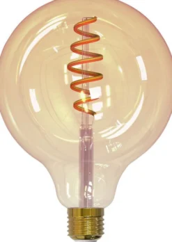 Sisustuslamppu Airam SmartHome GLOBE 125, 4.9W, E27, 350lm, 1800-3000K, amber