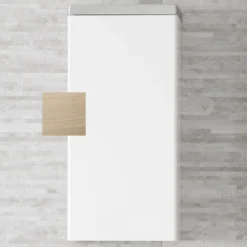 Sivukaappi Ido Glow 300x645x185mm push open tammi