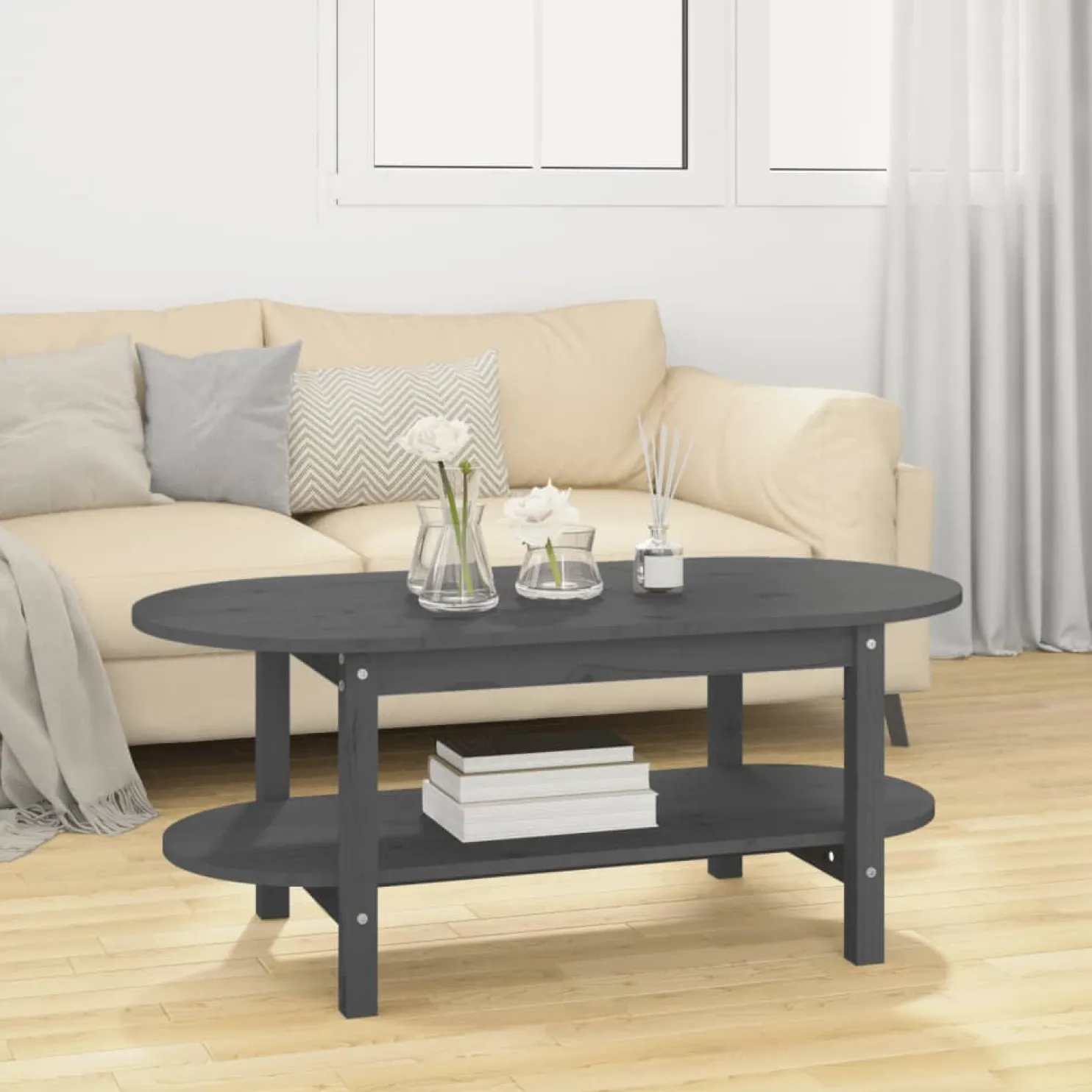 Sohvapöytä 80-110x45-55x45cm, mänty, eri kokoja ja värejä