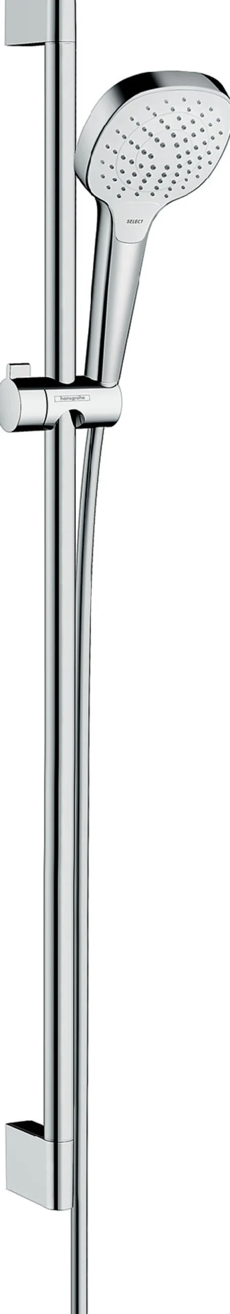 Suihkusetti Hansgrohe Croma Select E Vario Ecosmart, tanko 90 cm, kromi