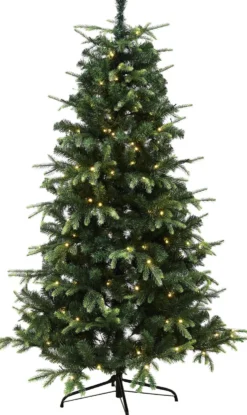 Tekojoulukuusi Nordic Winter Viga 200cm PE/PVC LED-valoilla