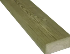 Terassin runkopuu 48x98x2395mm, kestopuu, A, vihreä