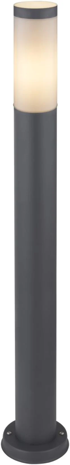 Ulkopylväsvalaisin Globo Boston IP44 80 cm antrasiitti