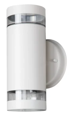 Ulkoseinävalaisin Airam Alppila XL-W max 2x35W GU10 225x115x121 mm IP44 valkoinen