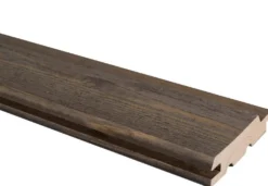 Ulkoverhouspaneeli JR-Wood UTV, 23mm, pohjamaalattu, ruskea, päätypontattu, eri vaihtoehtoja