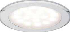 Upotettava LED-kalustevalaisin Paulmann Mirror, 2kpl, Ø65mm, 2.5W, 180lm, 3000K, eri värejä