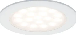 Upotettava LED-kalustevalaisin Paulmann Mirror, 2kpl, Ø65mm, 2.5W, 180lm, 3000K, eri värejä