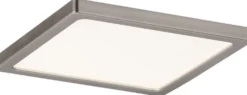 Upotettava LED-paneeli Paulmann Areo, IP44, 12x12cm, 6.5W, 3000K, himmennettävä, eri värejä