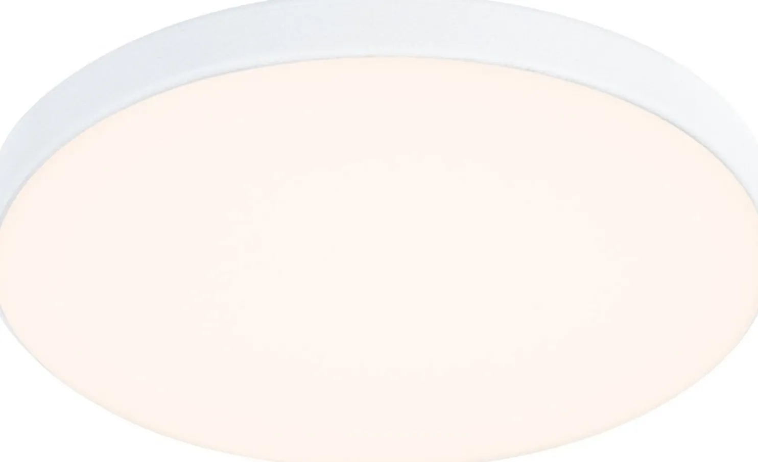 Upotettava LED-paneeli Paulmann VariFit Veluna Edge, IP44, Ø9cm, 6W, 3000K, himmennettävä, valkoinen