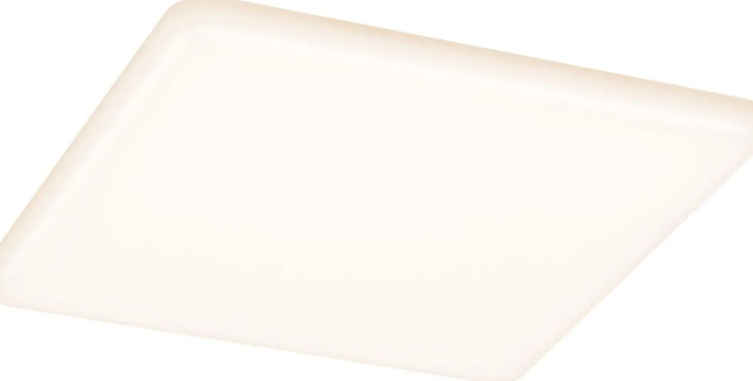 Upotettava LED-paneeli Paulmann VariFit Veluna, IP44, 18.5x18.5cm, 17W, 3000K, himmennettävä, satiini