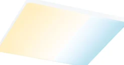Upotettava LED-paneeli Paulmann Veluna Edge, Smart Home Zigbee 3.0, IP44, 20x20cm, 18W, säädettävä värilämpötila, valkoinen