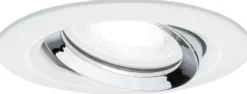 Upotettava LED-valaisin Paulmann Nova Plus, IP65, Ø93mm, GU10, 6W, 470lm, 4000K, himmennettävä, eri värejä