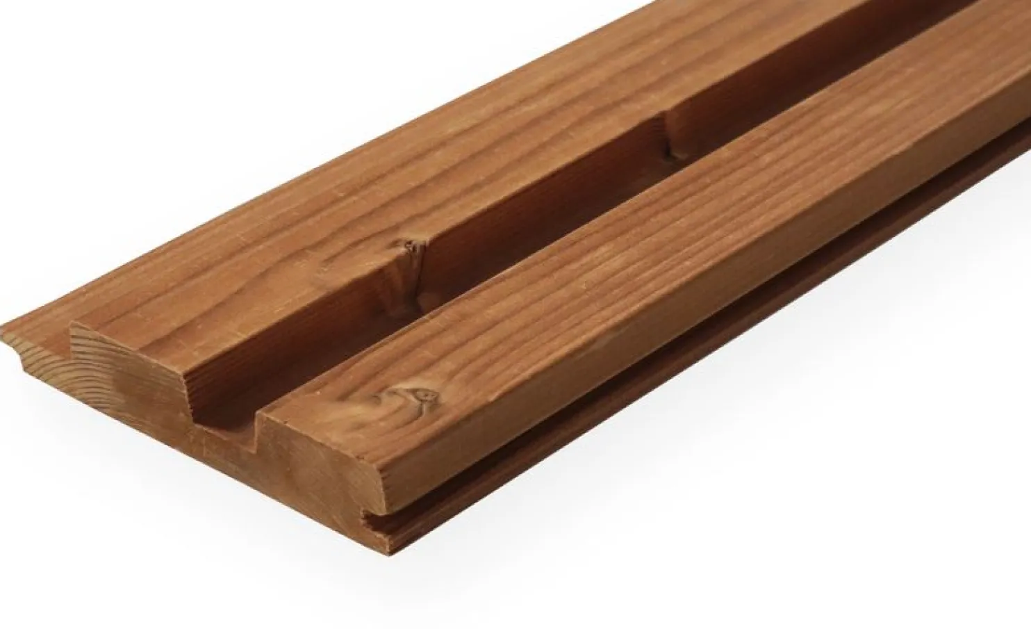 Valeurapaneeli Lunawood Duo 32x140x4200mm kuusi Thermo-D lämpökäsitelty